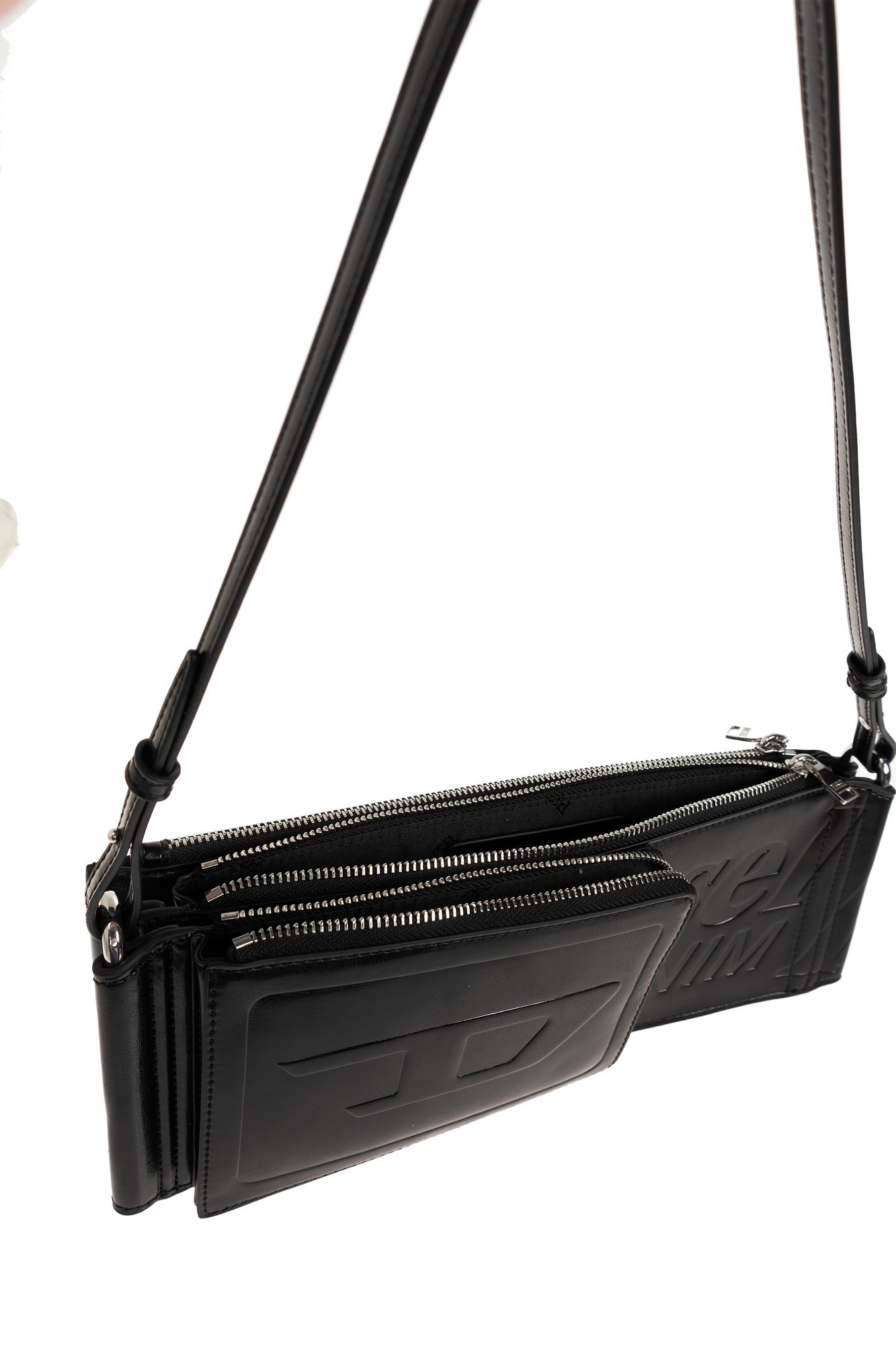 Black 'FLAG-D SHOULDER' shoulder bag Diesel - Vitkac AS
